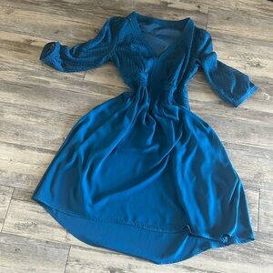 HD in Paris Celeste Swiss Dot Dress from Anthropologie 💙